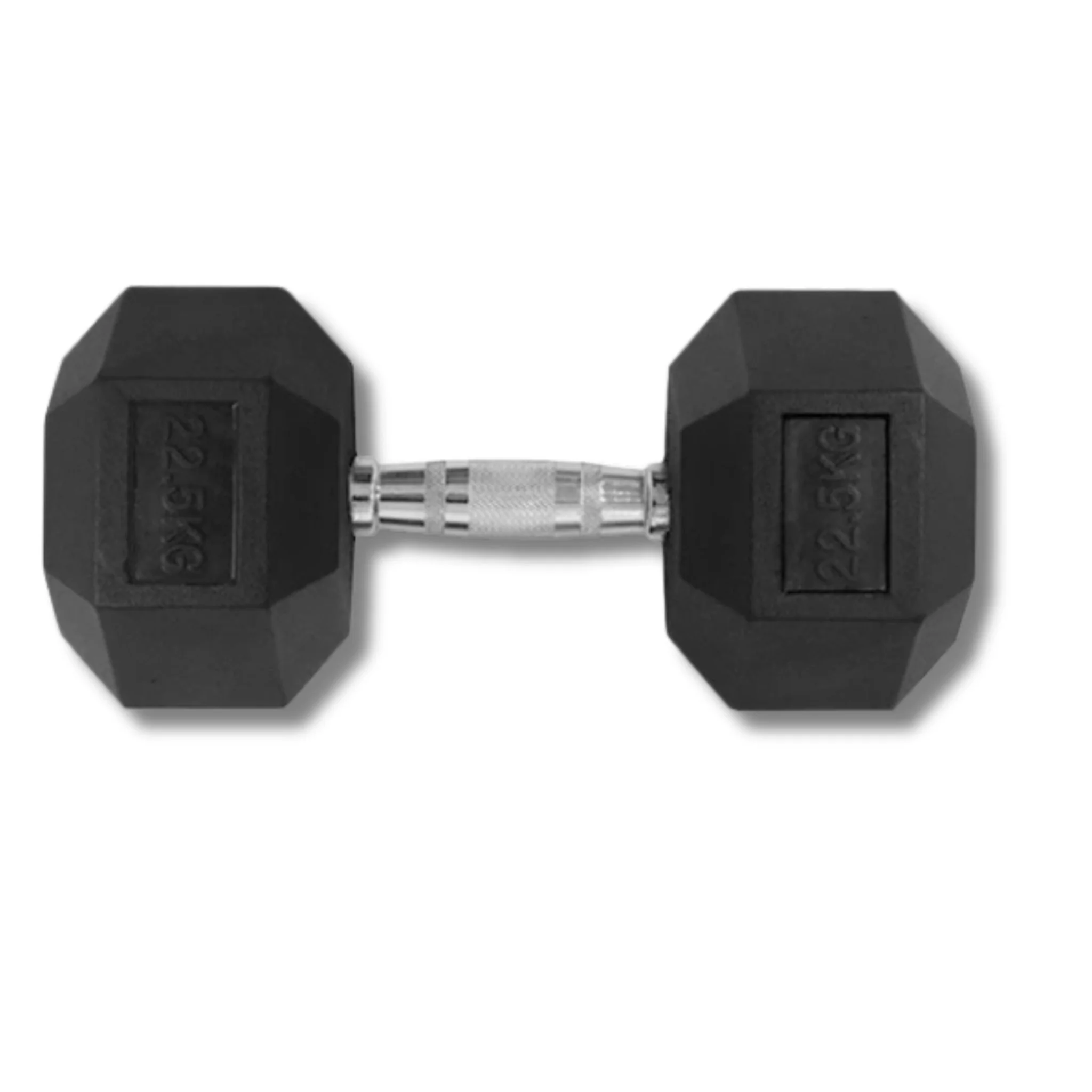 22.5KG HEX DUMBBELL - RUBBER COATED