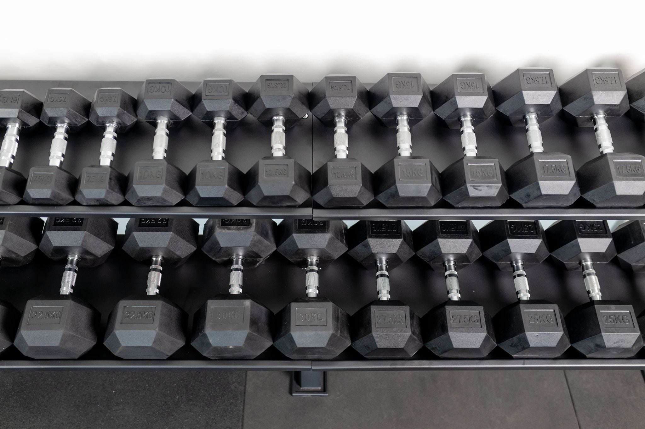 25KG HEX DUMBBELLRUBBER COATED - Image 5