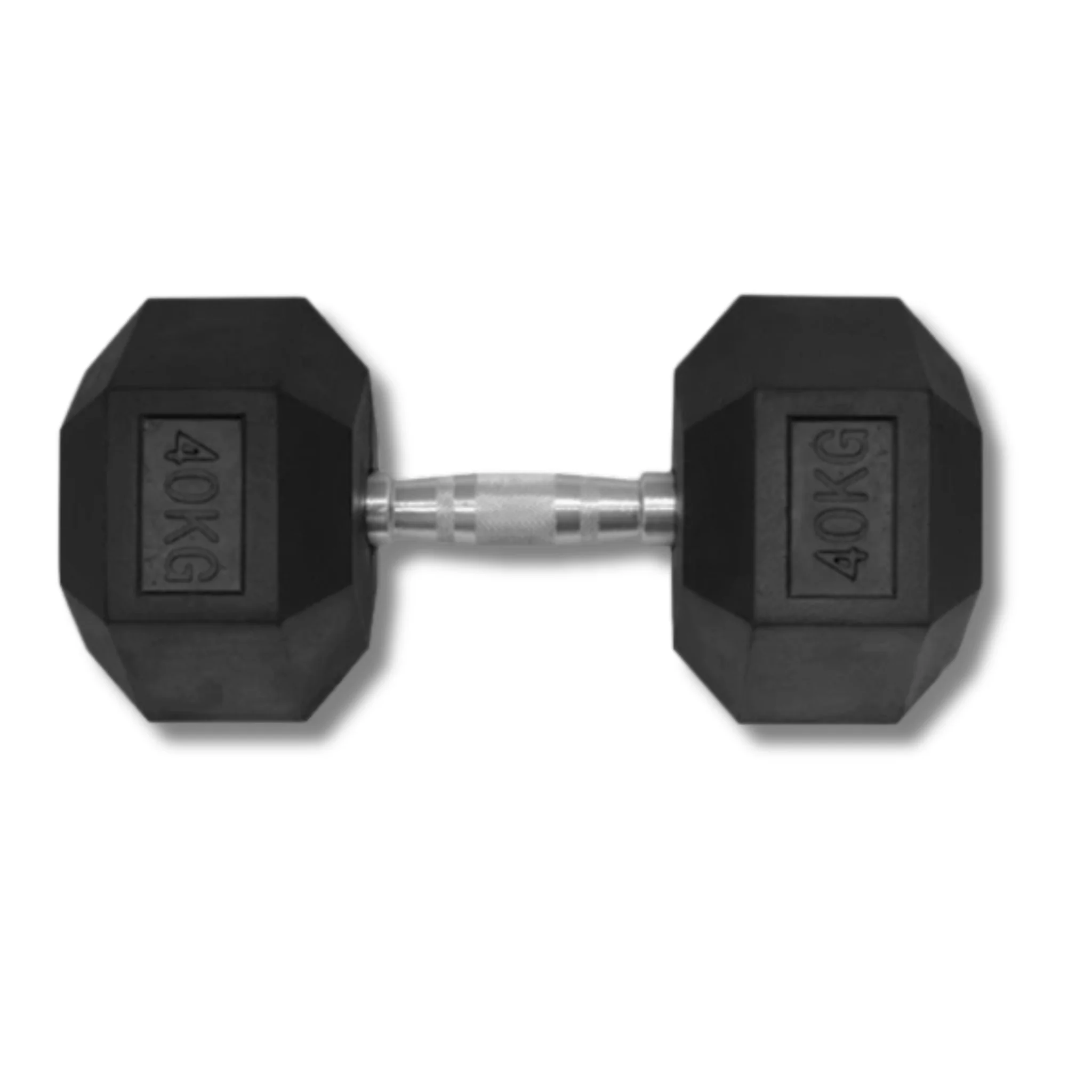 40KG HEX DUMBBELL - RUBBER COATED