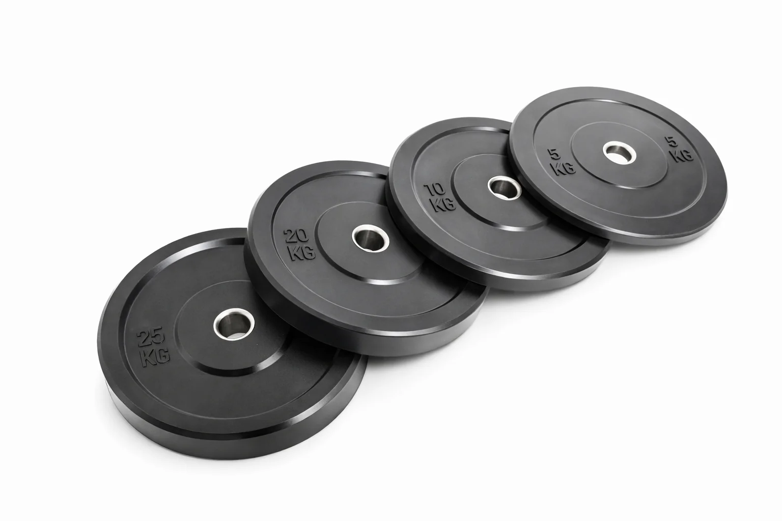 All Black Olympic Bumper Plate - Single plate - Image 6