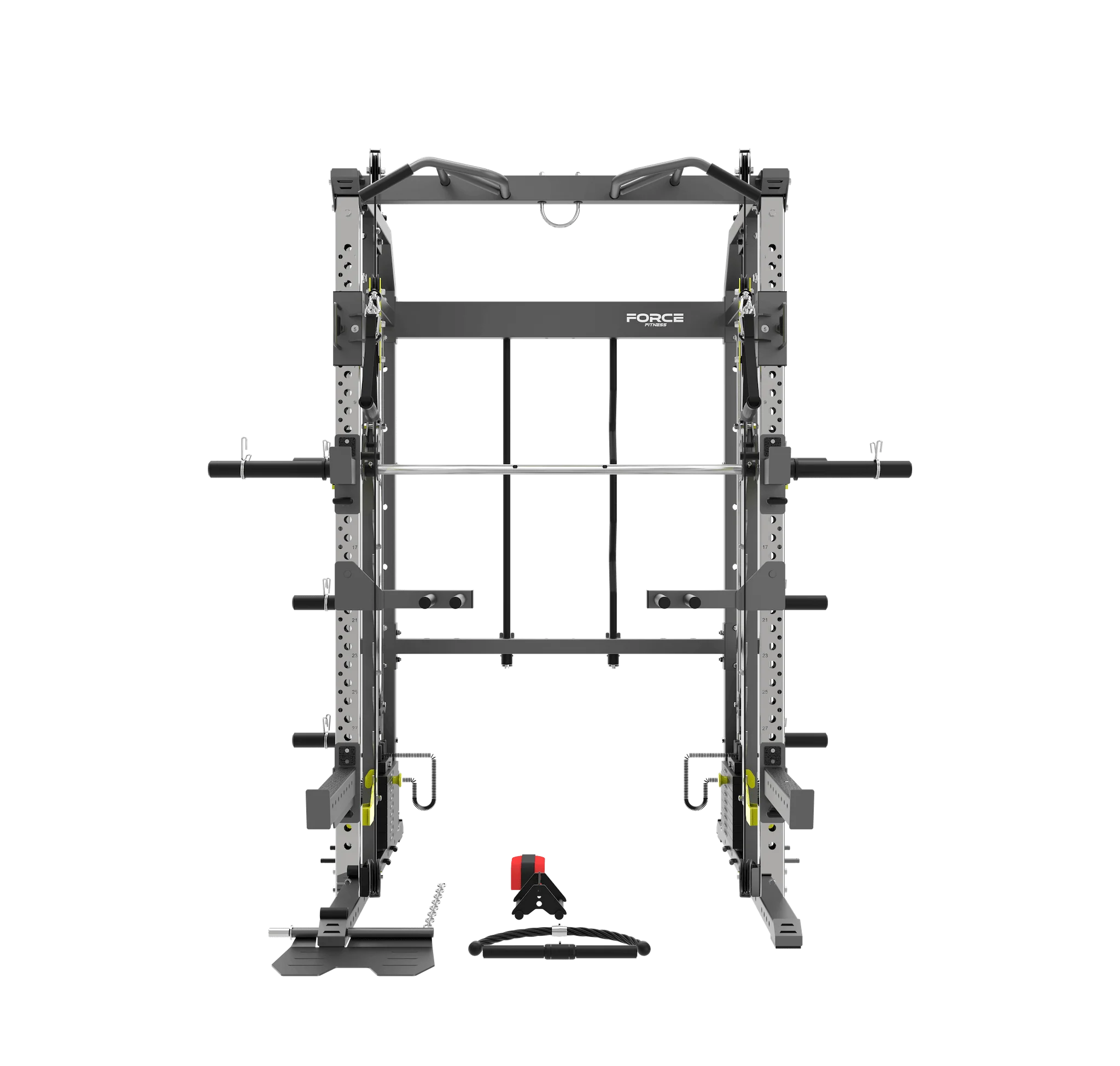 Complete Home Gym Bundle – G6S Smith Machine with Dual Weight Stacks + S901 Leg Press/Hack Squat + 120kg Plates - Image 4