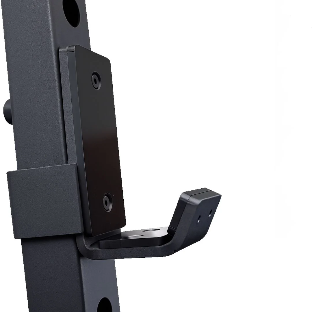 Compact Commercial Half Squat Rack | 350KG Heavy-Duty Steel | Multi-Grip Pull-Up Bar - Image 3