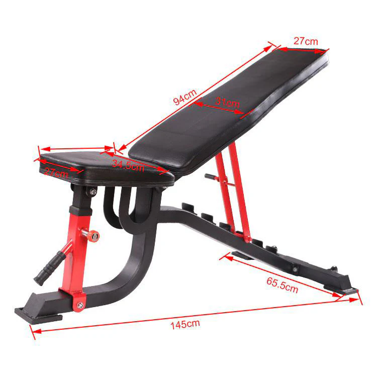 FID Adjustable Weight Bench | Heavy Duty 250kg | Gym Equipment Sydney - Image 9